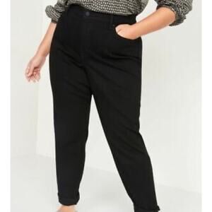 NWT Old Navy High Rise OG Straight Black Jeans Secret Smooth Pockets